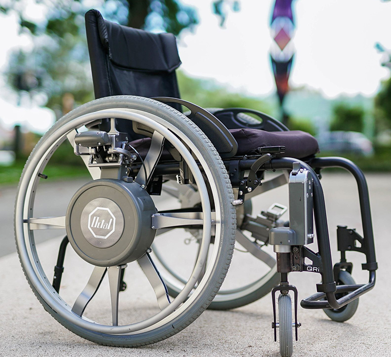 DEPOSIT - Complete wheelchair, With frame, Octal wheels and camber control
